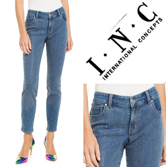 INC International Concepts Denim - 🎉HP INC Rhinestones Skinny Jeans.